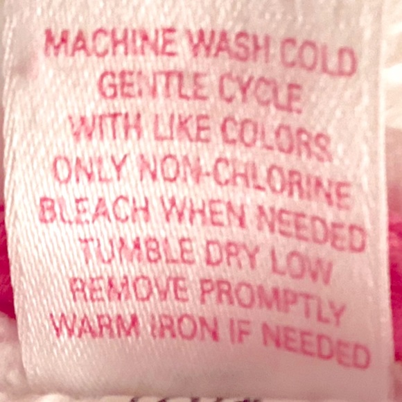 PINK VICTORIA’S SECRET Wrap Robe White & Pink - Picture 6 of 7